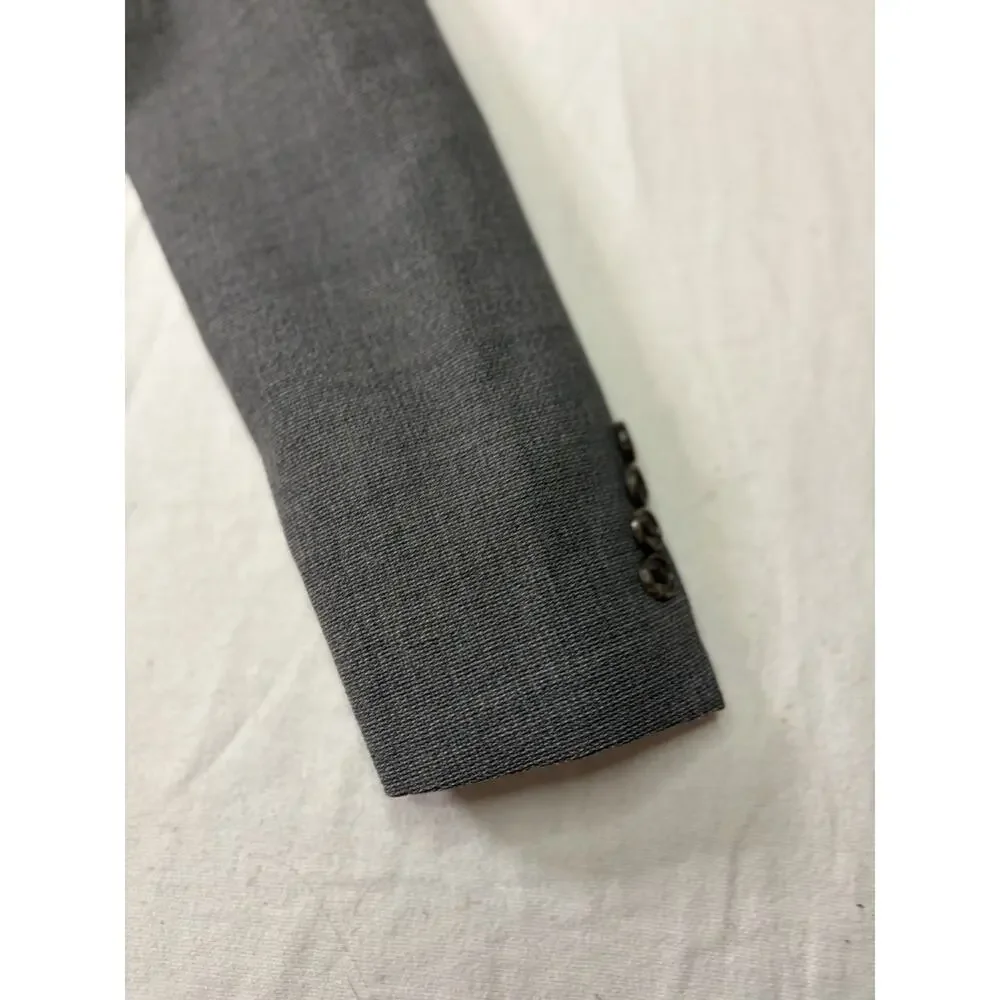Bonobos Marzotto Italian Wool Men’s Sport Coat Blazer Gray 40R Standard Fit
